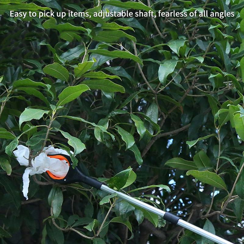 Garbage Picker Gripper With 360 ° Rotating Clip Trash Grabber Pick Up Tools 80Cm Lightweight Foldable Gripper Extender Hand Tool
