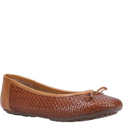 Womens/Ladies Ballerina Leather Pumps