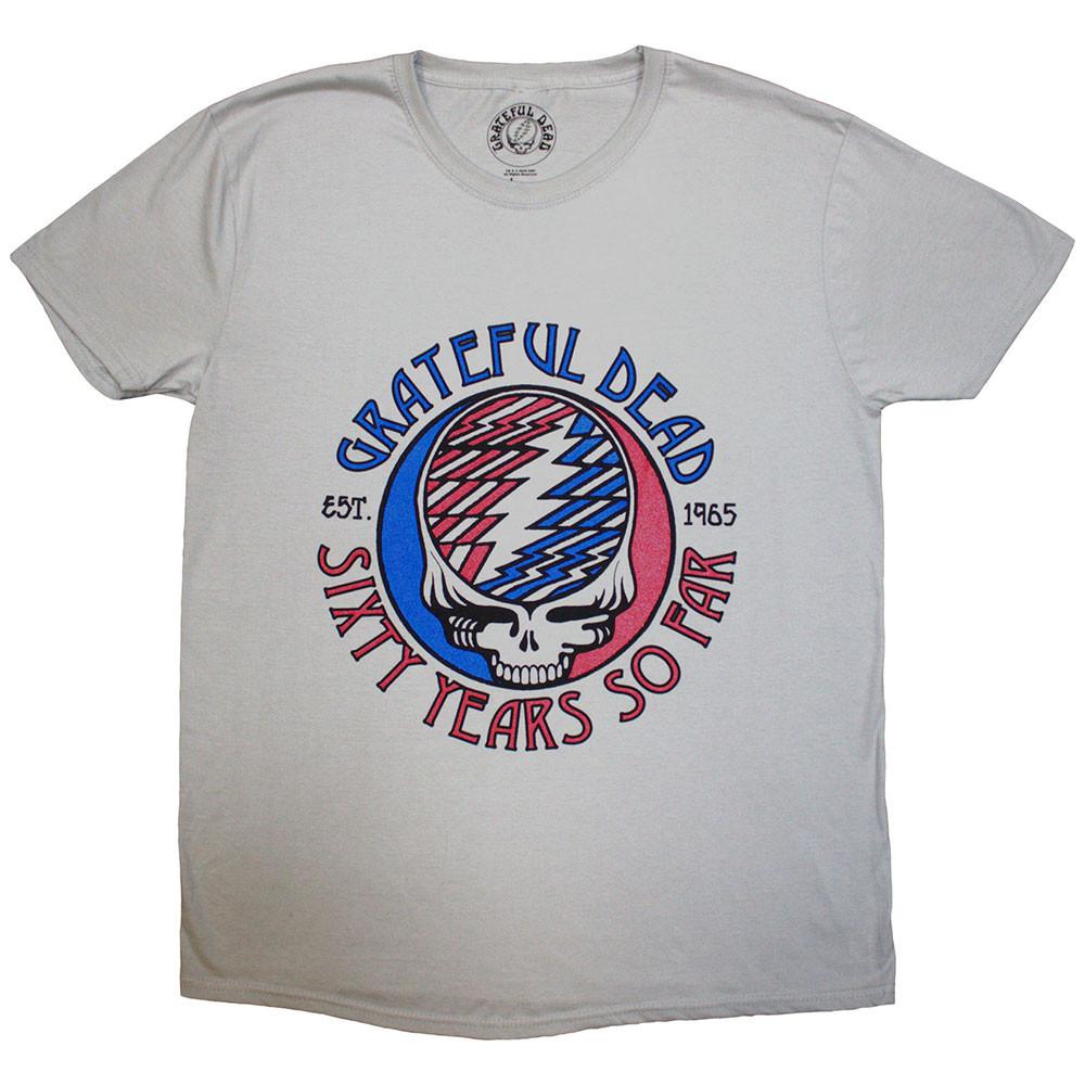 Grateful Dead Unisex T-Shirt: Stealie 60 (Medium) 3XL