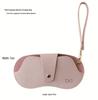 Women's Portable Compression-Resistant Sunglasses and Eyeglass Protective Case