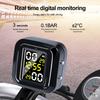 Motorcycle TMPS Moto Tire Pressure Sensors with Colorful Screen Tire Pressure Monitoring System 2 Wheel Tyre External Sensor