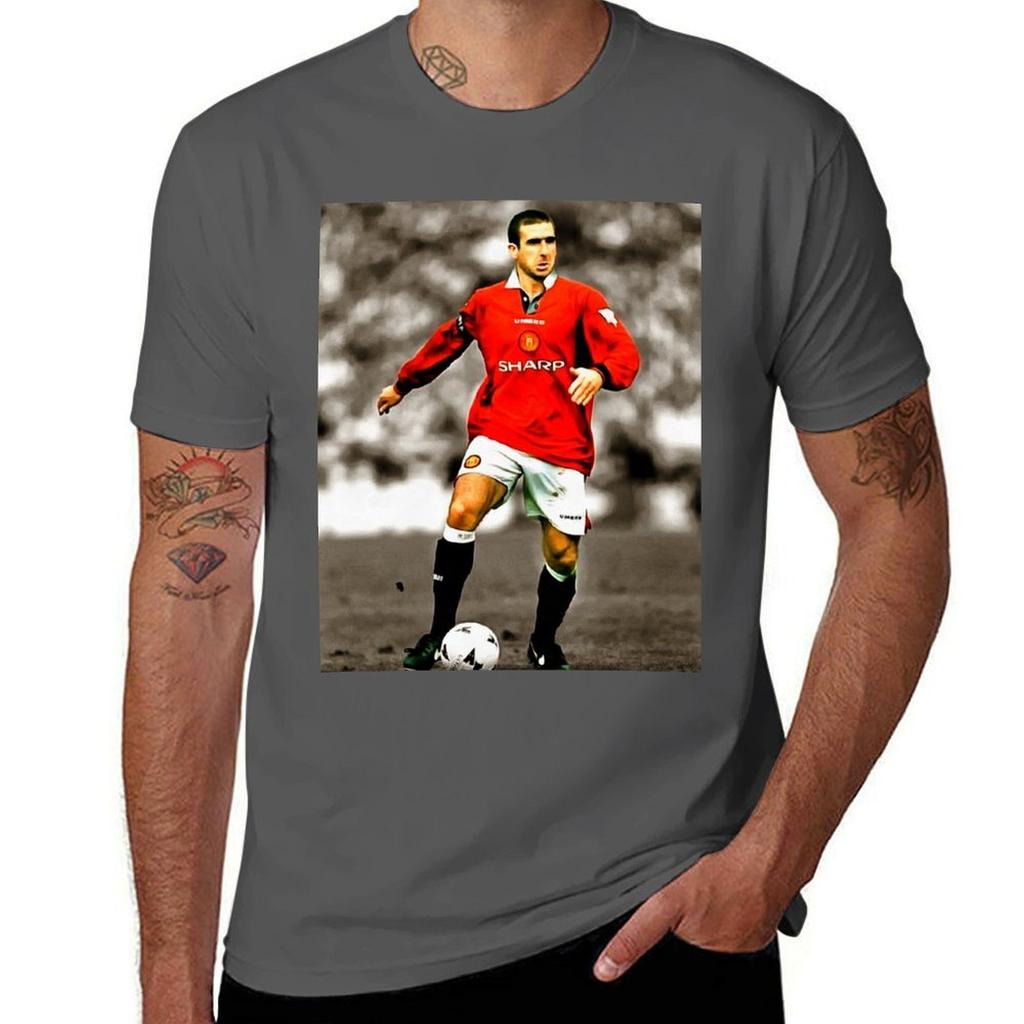 King Eric Tshirt Simple Solid Color Crew Neck Tee