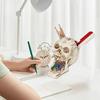 Boyfriend Gift Idea Gift Realistic Skull Pen Holder Desktop Decoration for Halloween Stationery Skeleton Head for Office