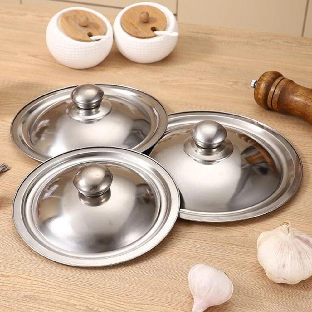Universal Wok Pot Lid 28-42cm Kitchen Food Lid Durable Bowl Cover  Restaurant Kitchenware