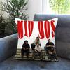 Movie M-Mid 90s Cushion Cover Comfortable Reversible Pillow Cover Ideal for Car Sofa Bedroom & Beyond