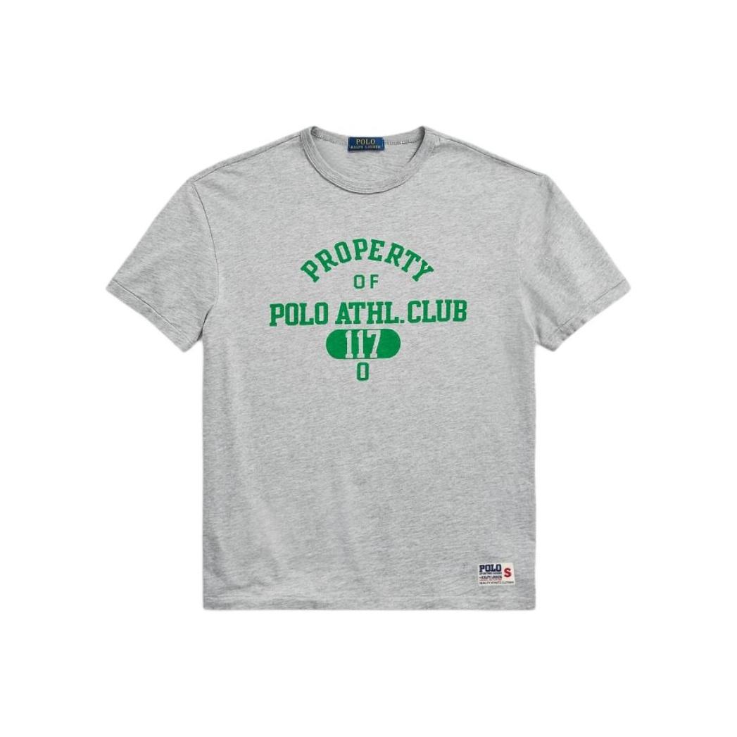 

Polo Ralph Lauren Logo Letter Print Cotton Crew Neck Short Sleeve T-Shirt Men T-Shirt MNPOTSH1N821202-020 S