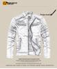 Men's PU Leather Aviator Motorcycle Jacket with Multi-Embroidery - Trendy Youth Fashion