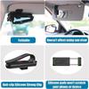 720° drehbarer Sonnenblenden-Autohalter - Universelle Halterung Ständer Navigation GPS Clip Mobile Halterung im Auto
