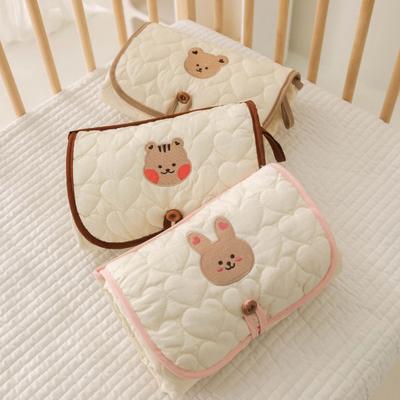 Almofada dobrável para trocar fraldas de bebê, almofada impermeável, suprimentos para recém-nascido, roupa de cama, colchão, capa de substituição