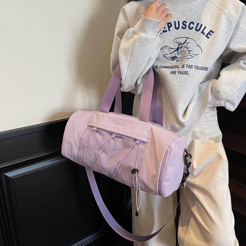 Large Capacity Travel Luggage Bag Korean Style Gym Bag Fashion Sports Fitness Handbag  Women