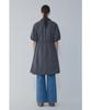 Bobeu Front Zippered Half Dress_Charcoal 7156237004