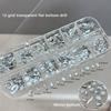 12 Grids Sparkle  Flat Bottom Glitter  Geometric Irregular Nail Art Decorations Diy Manicure Tool Accessories