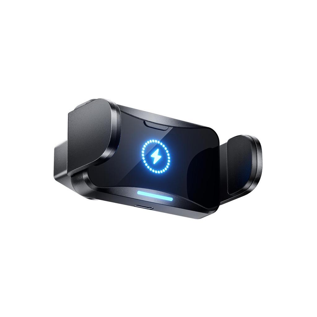 Car Wireless Fast Charger & Shockproof Phone Holder with Automatic Clamping