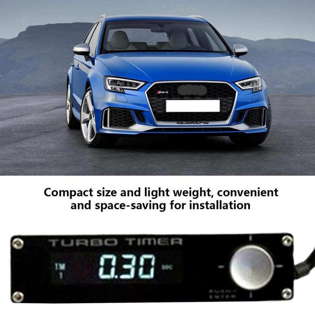 Digital Auto Turbo - Car Engine Timer | Turbo LED Digital Display | Engine