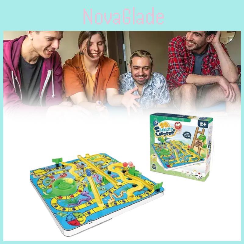 3d Snakes And Ladders Plastic Interactive Parent Child Educational Board Game For Kids