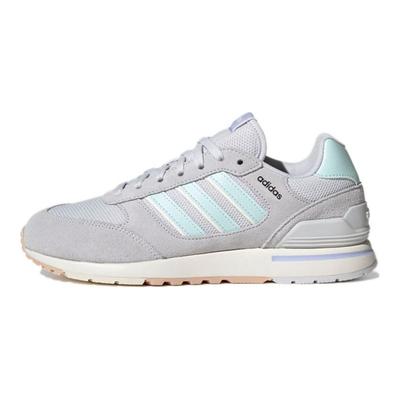 Neo Run 80s Comfortable Fabric Leather Non-Slip Wear-Resistant Low-Top Running Shoes Women Sneaker Gray Blue GV7301