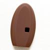 [IKT] Silicone Cover for Nissan Cars Intelligent Key 4 Buttons Brown / New Serena