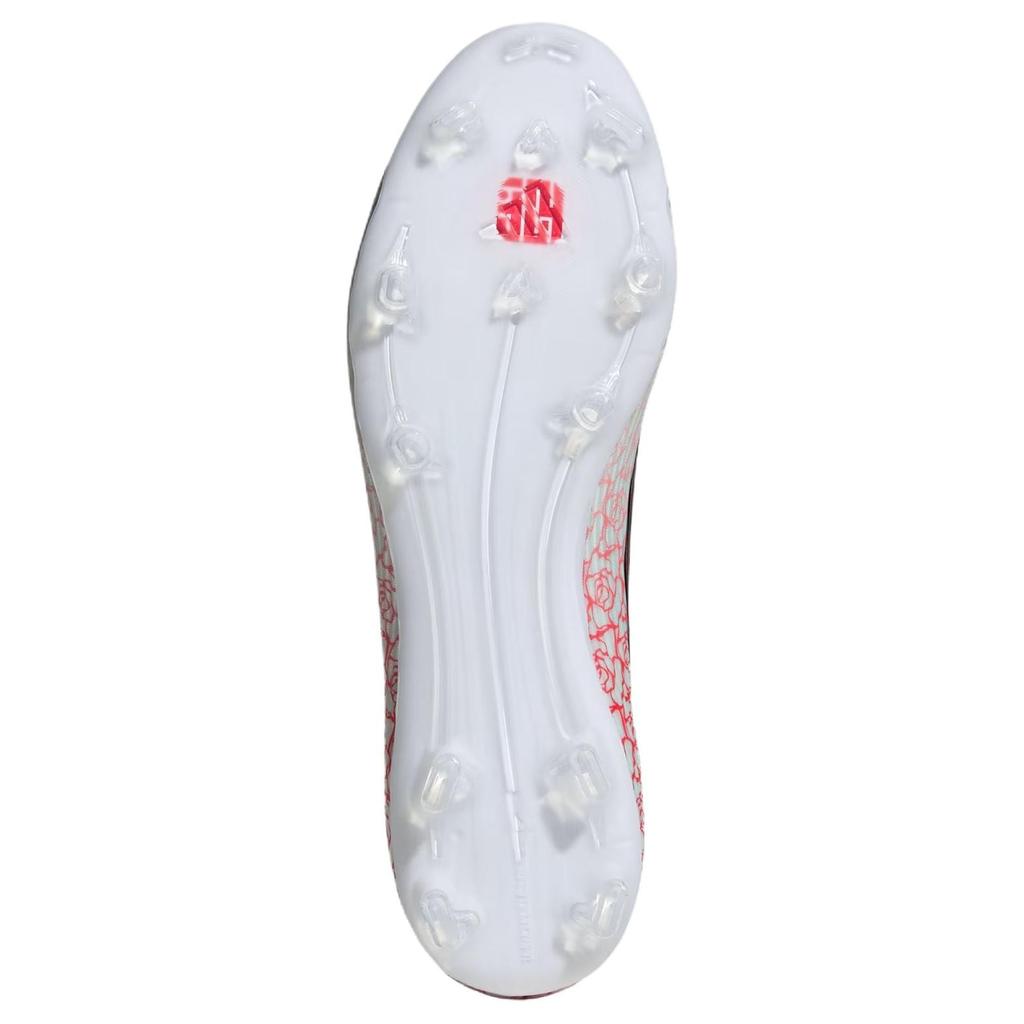 adidas Lamine Yamal X Adidas F50 League Laceless Fg Mg 'White Black Lucid Red' KJ3781