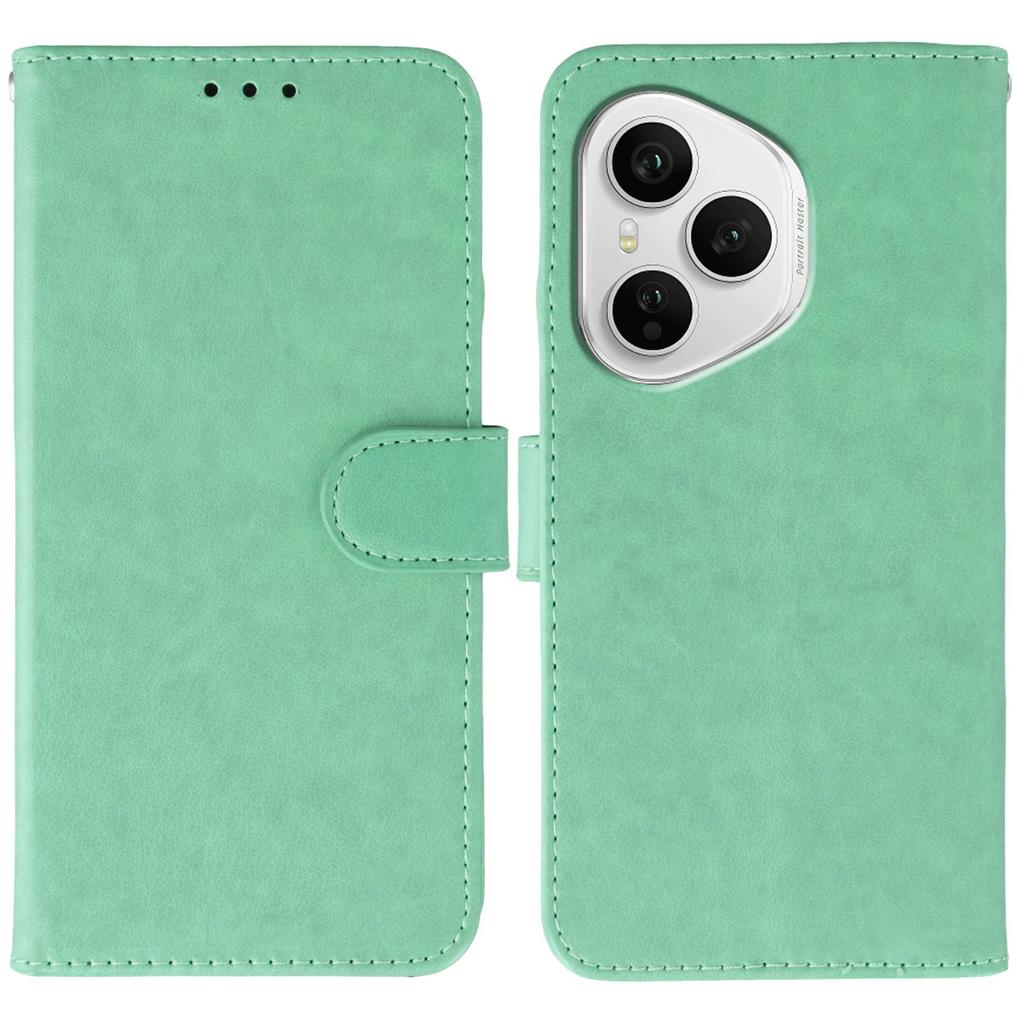 For Honor 400 Pro 5G (Global) Case PU Leather Flip Wallet Phone Cover with Strap