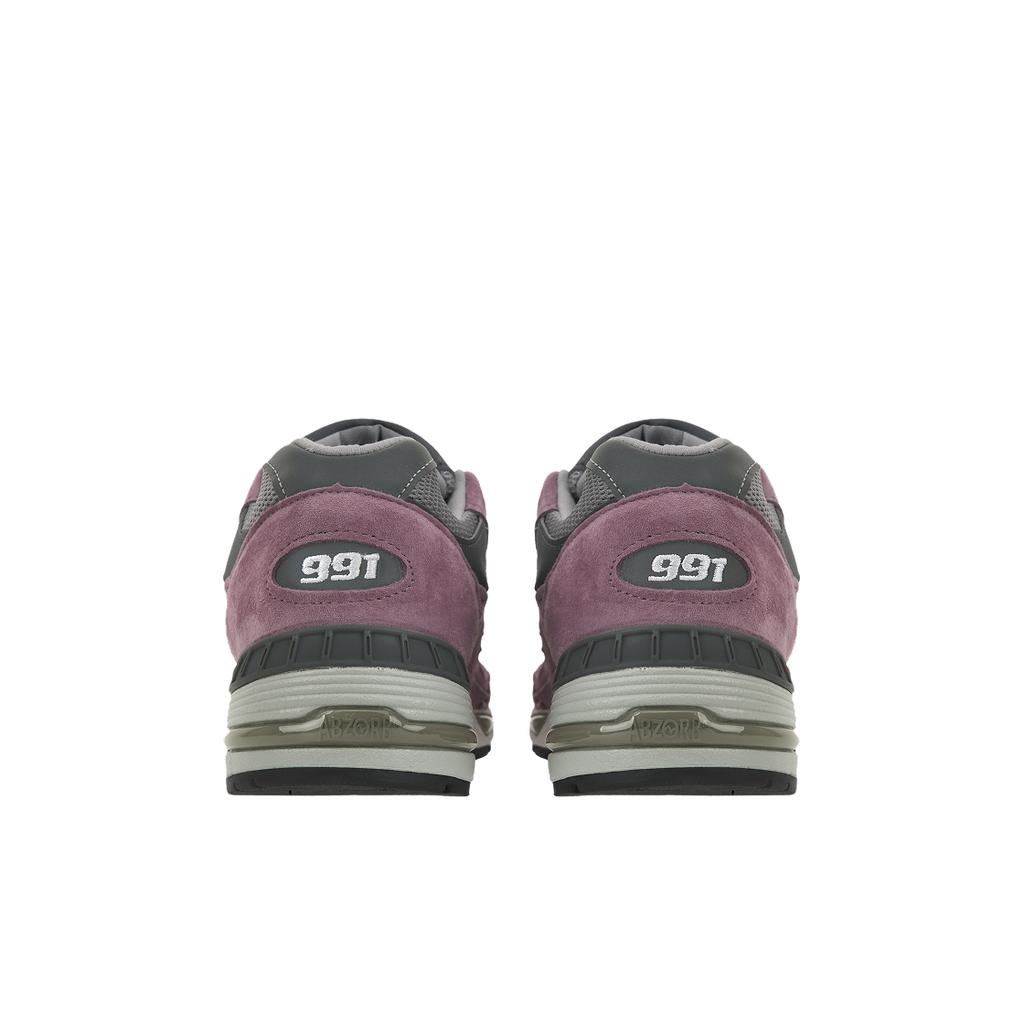 New Balance 991 Fabriqué en Angleterre Mauve Pensif Baskets Homme Rose Alliage Perle Fumée M991PGG