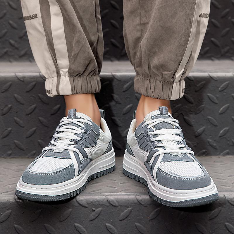 Pantofi Bărbați Noi la Modă Potriviți cu Orice Stil Pantofi de Vară din Plasă Respirabilă Pantofi Tineri Subțiri de Timp Liber Sportivi de Modă