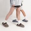Men’s Waterproof Non-Slip Winter Slippers - Warm Fur Lined Cotton Shoes for Indoors