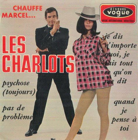 

7-дюймовая пластинка LES CHARLOTS Chauffe Marcel... EPL8464 DISQUES VOGUE 196 Франция Поп Б/У