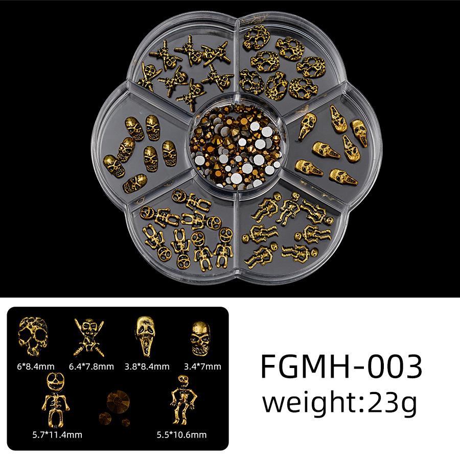 

Семисекционная коробка «Цветок сливы»: 3D Нейл-арт Металлический бант и стразы-бабочки