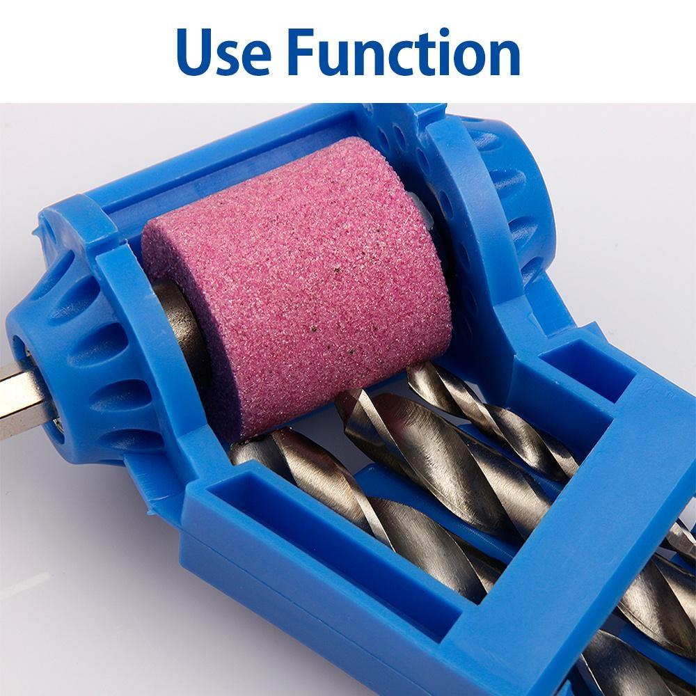 Ascuțitor Burghie Adaptor Rezistent Coadă Dreaptă Polizor Mecanic Burghie Bit de Rectificare Corindon Roată Ascuțitor de Lustruire