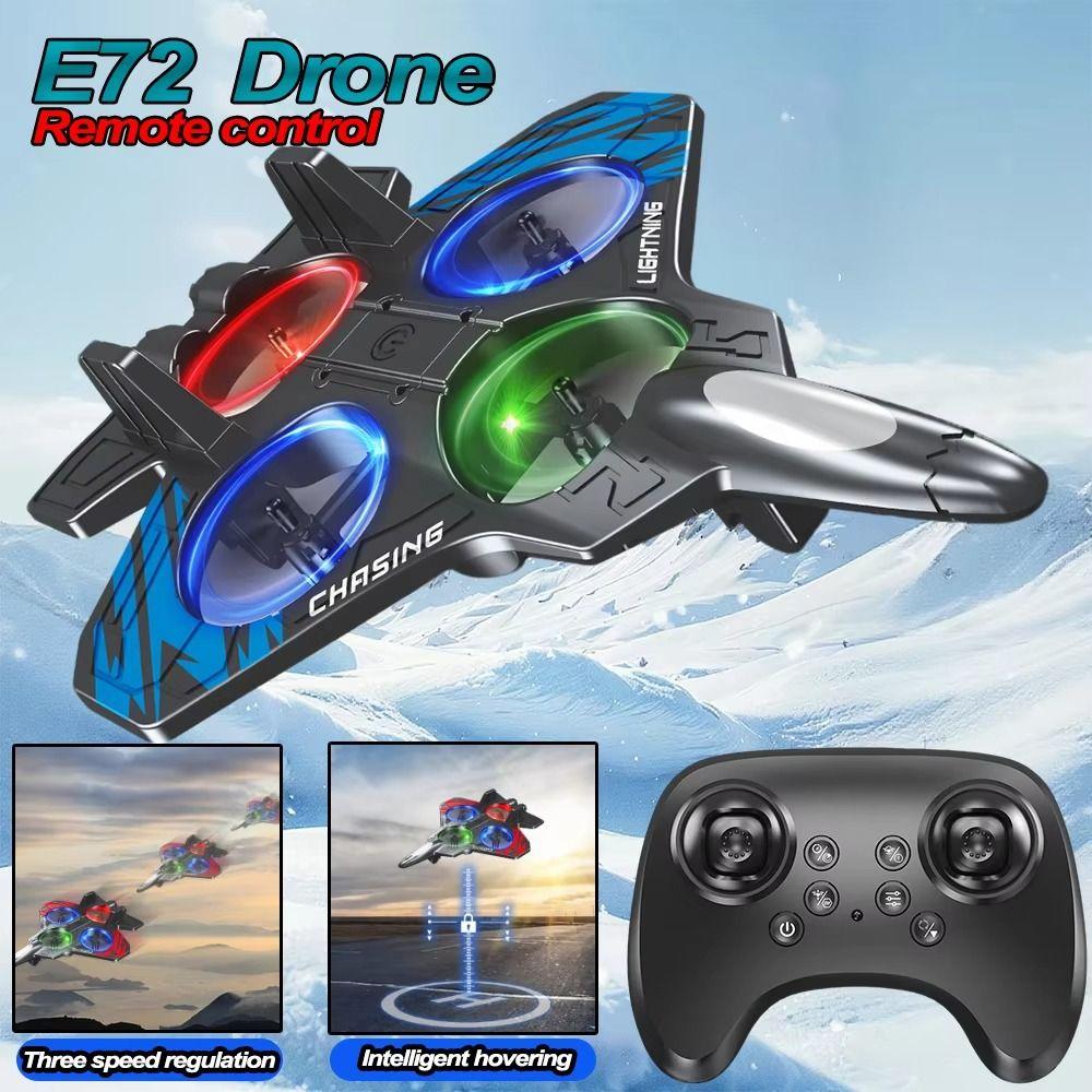 Rechargeable Four Motor Helicopter Toy Gravity Sensing RC Hobby Jet Plane  Kids Toddlers Children
