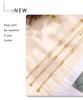 INS New Eight-Pointed Star Pendant Rhinestone Women's Necklace, Luxury Design, Titanium Steel Clavicle Chain.