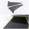 For Toyota Sienna 4th 2024 2024 2024 Car Styling Carbon Chrome Rear Window Spoiler Side Wing Triangle Cover Trim Molding Garnish
