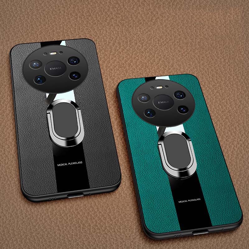For Huawei Mate 80 Pro Case Business Elliptical Bracket All-Inclusive Shockproof Leather Soft Silicone Fashion for Huawei Mate 80 Pro Plus Back Cover
