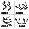Motorcycle Accessories Rear Passenger Foot Pegs Pedal Footrest Bracket For Kawasaki Vulcan S 650 VN650 2015-2022
