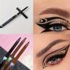 Wasserdichter Schwarzbrauner Eyeliner Gelstift Ultrafein Matt Glatt Schnelltrocknend Wischfest Einfach zu tragen Eyeliner Stift Make-up für Augen