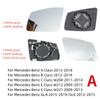 Side Rearview Mirror Glass With Blind Spot Heated Lens For Mercedes-Benz A B C E S Class GLC GLB GLA GLK W205 W204 W212 W213