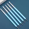 10-Piece Silicone Nail Art & Clay Tool Set: Dotting Pen, Carving, and Pottery Tools