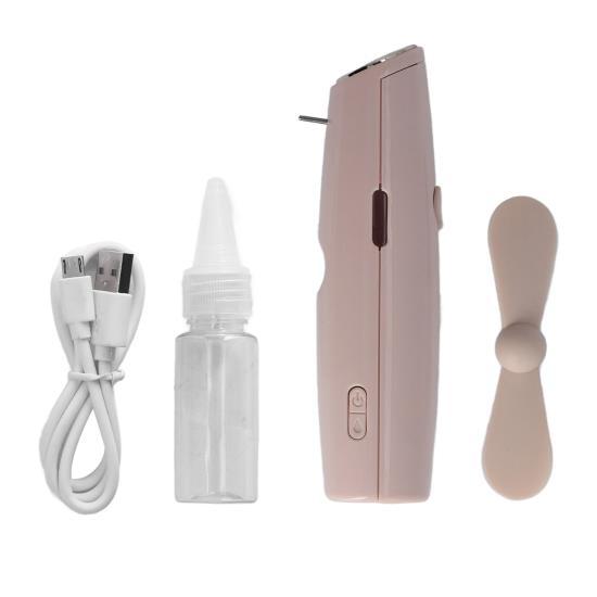 

Handheld Mini Fan Automatic Spray Water Replenisher Fan USB Charging Portable Misting Fan for Outdoor Traveling Pink