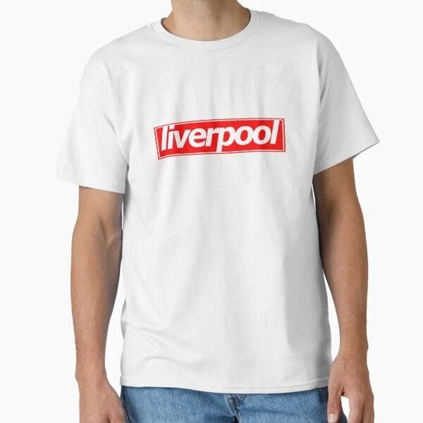 Liverpool Oasis Style Logo Classic Tshirt Made In Usaaus Tshirt S2xl S