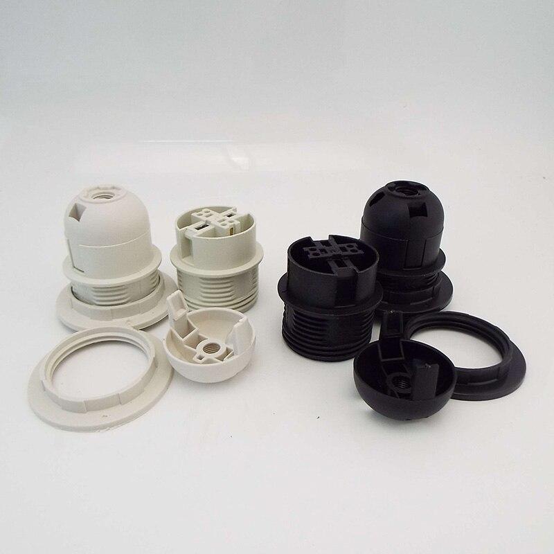 220V 110v E14 E27 M10 Socket Led Light Bulb Lamp Base Cap Head Power Holder Electric Pendant Screw Lamp Shade Converter
