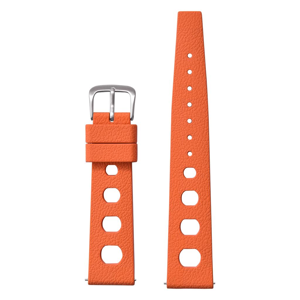 New Design Fluororubber FKM Watch Strap 20mm 22mm Tropical Strap Quick Release Watch Band For Traditional DivingWatch Accessorie