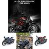 High-quality Die Cast Alloy Motorcycle Model Toy With Light And Music For Kids