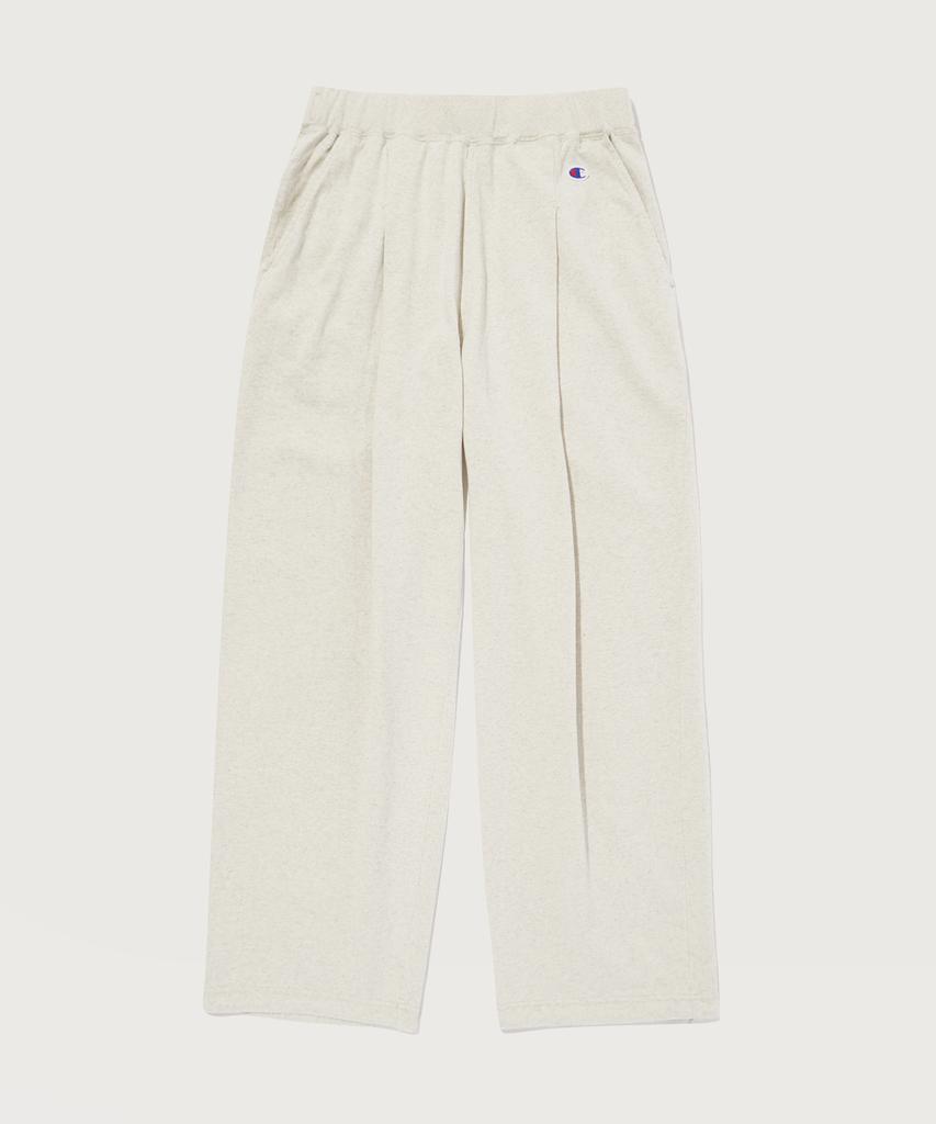 CHAMPION Pintuck String Wide Pants Cream