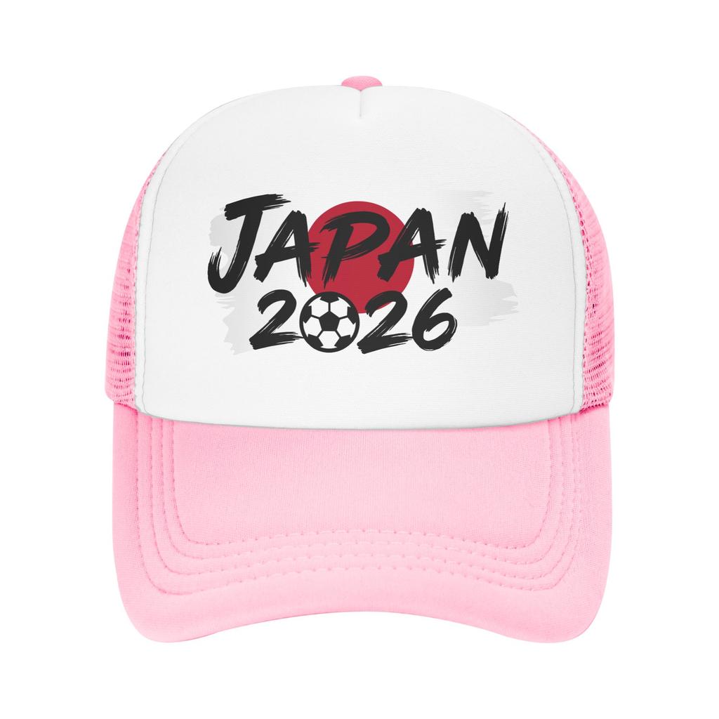 Japan Football Match  Mesh Baseball Cap Unisex Women Fashion Trucker Hat Dad Hat Adjustable Summer Trucker Caps