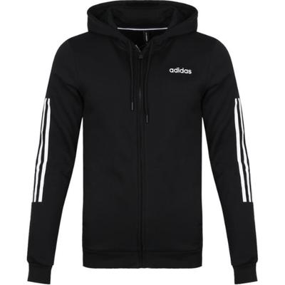 M CE 3S Zip Hoodie Logo Striped Jacket Men Jacket Black DZ7696