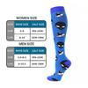 58Styles Men Women Compression Socks Fit Outdoor Sports Compression Socks For Anti Fatigue Pain Relief Knee Varicose Veins Socks