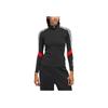 Adidas Jay3lle Three Stripe Mock Neck Long Sleeve T-Shirt Women Tops Black IT0871