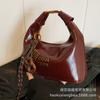 Bag women's 2025 new high-end niche autumn and winter texture shoulder messenger bag women's popular portable dumpling bag