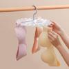 Round Drying Rack Rotatable Laundry Hanger Storage Rack 20 Clips Rack for Underwear Socks Necktie Baby Bibs Hanger