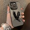 Cool Eagle graphic phone case for iPhone 15 14 13 12 11 x XR Xs SE2 SE 8 7 plus pro Max mini PC back cover